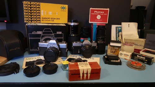 Minolta camera lots more - minolta,