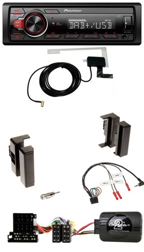 Pioneer 1din mp3 - pioneer,
