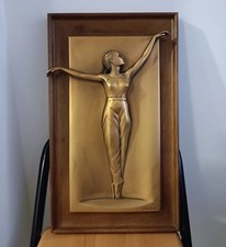 Quadro bassorilievo bronzo - quadro, in