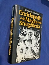Di Maria ENCICLOPEDIA DELLA MAGIA E DELLA STREGONERIA (Cde 1984) Cartonato