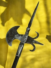 Alabarda metallo legno corteo Presepe Napoletano 46Cm Presepe Napoletano