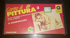Videocassetta/VHS"CORSO DI PITTURA N°3 IL CHIAROSCURO 40 MINUTI"De Agostini