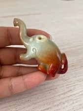 Elefante cinese intagliato - , a