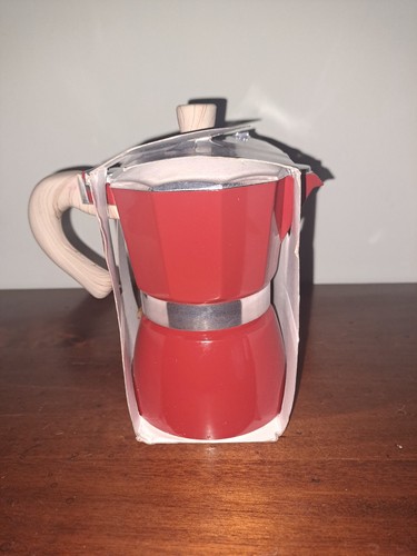 Caffettiera tognana rossa tre - caffettiera,