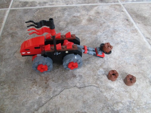 Lego catapulta dal - , castello