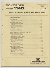 Dokorder Model 1140 Manuale di