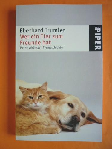 Trumler eberhard wer ein tier - trumler,eberhard:,