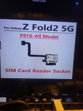Per Samsung Galaxy Z Fold2  SIM Card Lettore Scheda