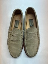 Mocassini Ralph Lauren Country Brown Leather Penny Loafers Women’s Size 6 Eu 37