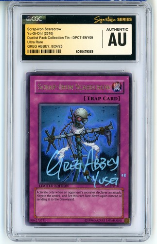 Cgc firmato greg abbey - cgc,