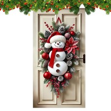 Christmas Door Decor Snowman