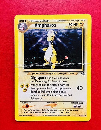 Lotto carte pokemon ampharos - lotto,