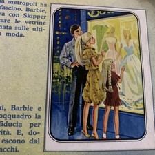 FIGURINA N.113 BARBIE ALBUM PANINI 1976 ORIGINALE OTTIMA CON VELINA