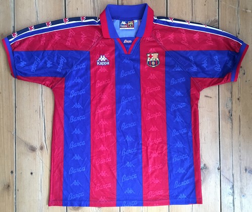 Maglia barcelona kappa - barcelona, 1996