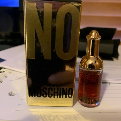 New box moschino eau de - new, in
