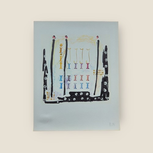 Fausto melotti lettera - fausto,