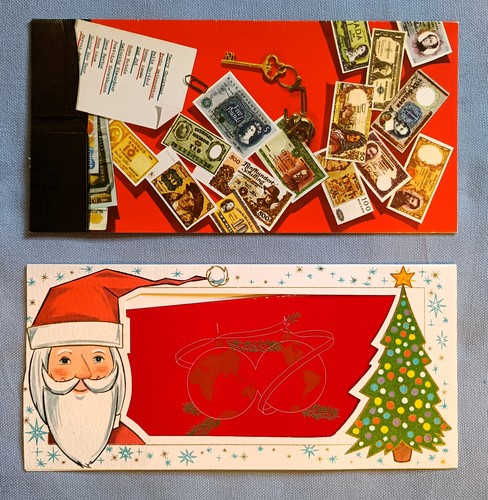 Cartoline auguri 1965 ditta - cartoline,
