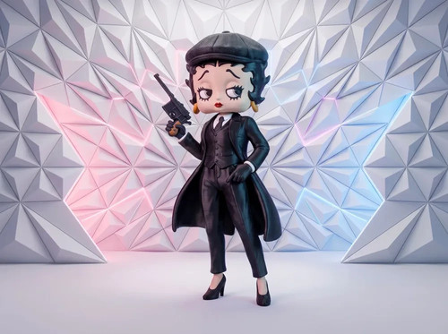Betty boop peaky blinders - betty,
