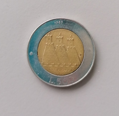 San marino moneta 500 lire - san,
