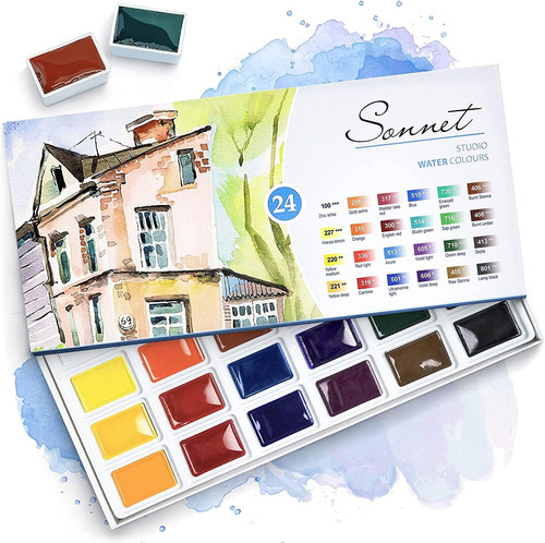Acquerelli set pittura 24 - set,