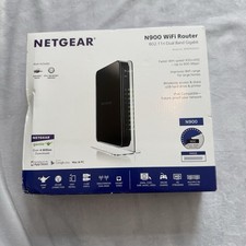 Netgear N900 450 Mb/s router wireless N 4 porte Gigabit (WNDR4500)