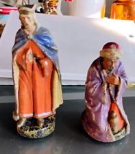 n. 2 vecchie STATUINE PRESEPIO