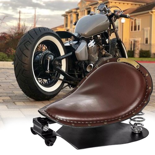 Sedile singolo marrone moto