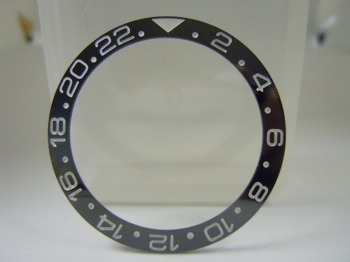 Inserto lunetta ceramica nera