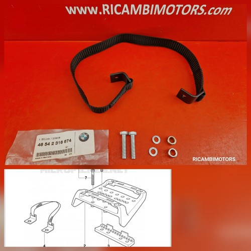 Cinghia passeggero topcase bmw - cinghia,
