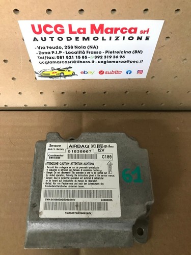 Centralina airbag fiat grande - centralina,