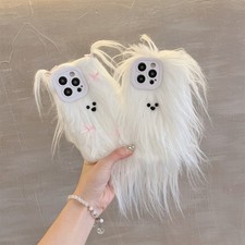 3D Winter Plush Dog Fluffy
