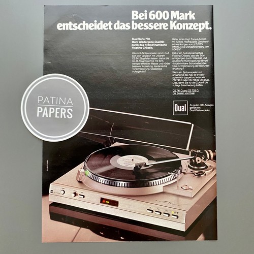 1981 dual serie 700 giradischi - dual,