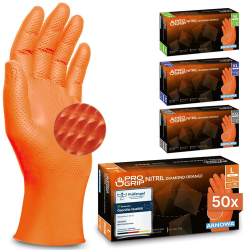 Progrip guanti nitrile - guanti, in