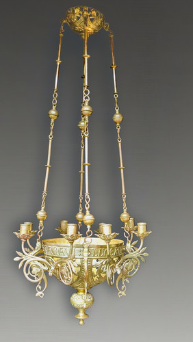 Lampadario antico arti - arti, e
