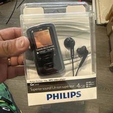 Philips GoGear Vibe Lettore MP3 Vintage NUOVO SIGILLATO