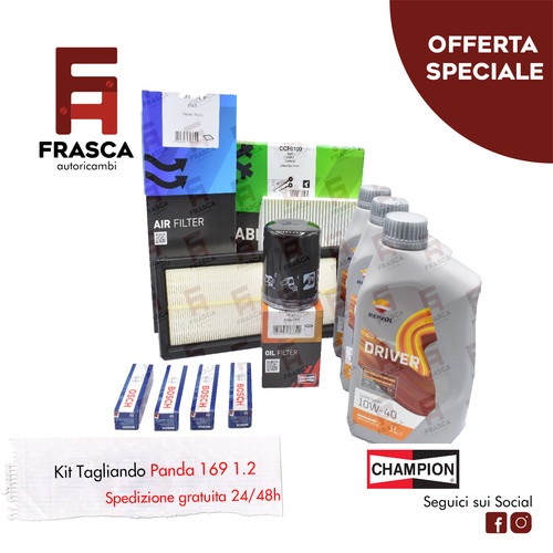Kit tagliando tre - filtri, +