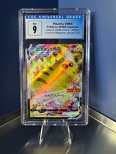 Pokemon Pikachu VMAX 265/S-P Coro Coro Magazine Promo Full Art Jap CGC 9