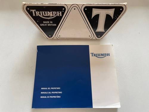 Manuale triumph thunderbird - manuale,