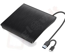 Box per DVD Esterno usb 3.0 Tipo C alloggio PC Portatile Ultra Slim custodia