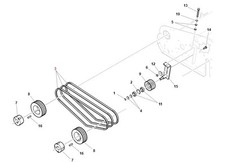 Cinghia XPA1507 trattorino
