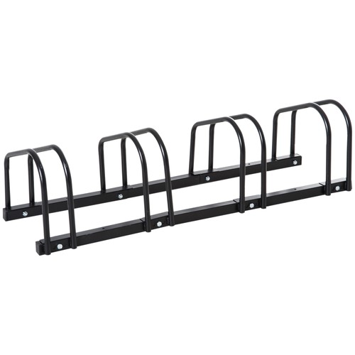 Homcom rastrelliera portabici - homcom,