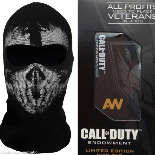 Maschera viso keegan ghost - keegan,
