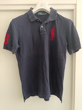 Polo blu Ralph Loren Big logo