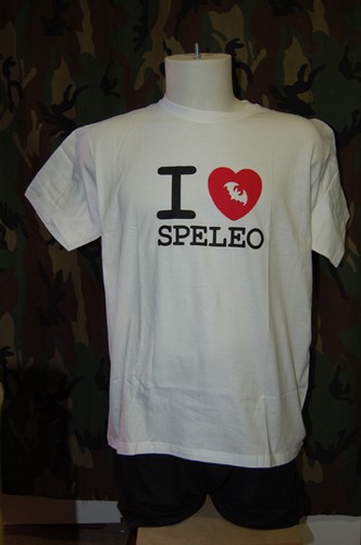 Maglietta speleologia love - "i,