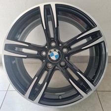 1 cerchio lega bmw serie 5 6 7 x1 r18 nero lucido diamantato ls002525
