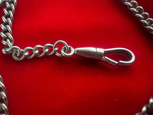 Catena orologio tasca - catena, cromata
