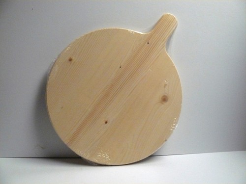Tagliere tondo legno con - tagliere,