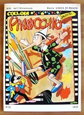 Jacovitti - PINOCCHIO - Albi dell'Avventura N.72, Serie Lisca di Pesce, 1976*