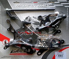 PEDANE VALTERMOTO TIPO 1.5 PER HONDA CBR 1000 RR NO ABS 2013 13 2014 14 (PEH76)