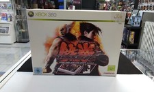 XBOX 360 TEKKEN 6 WIRELESS ARCADE STICK BUNDLE CON GIOCO E ART BOOK FOTO